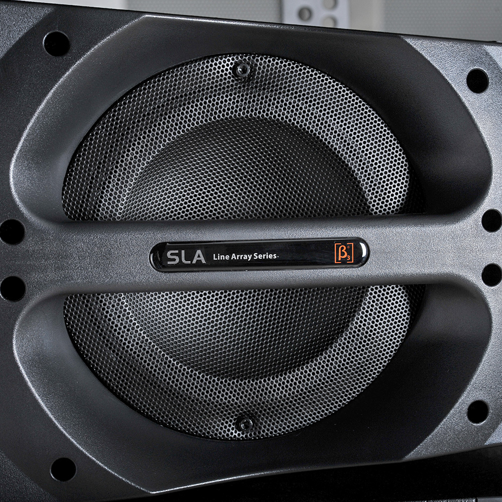 SLA10H - 外置3分频双8英寸全频线性阵列扬声器